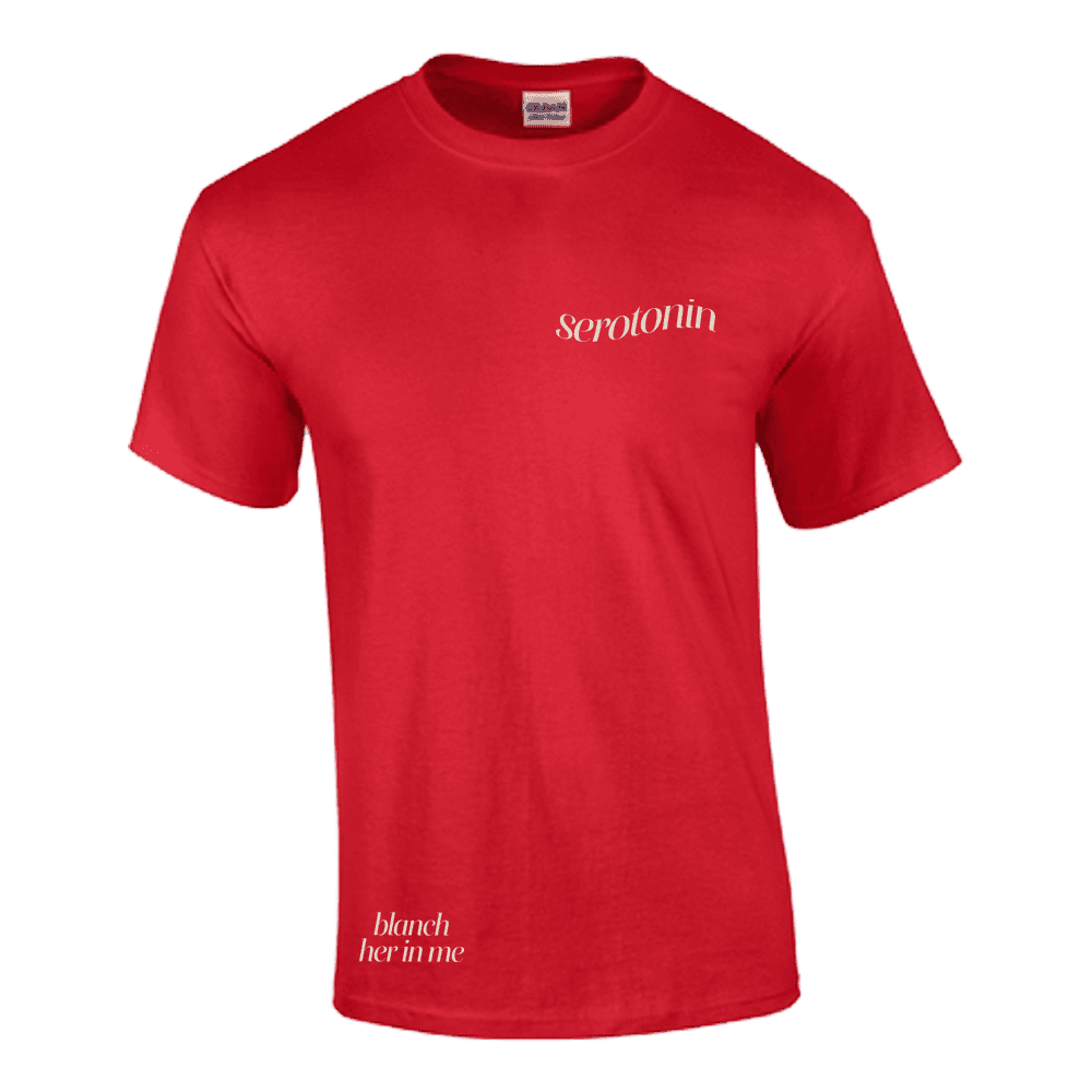 Tričko Blanch - Her in Me, unisex,Červená,M