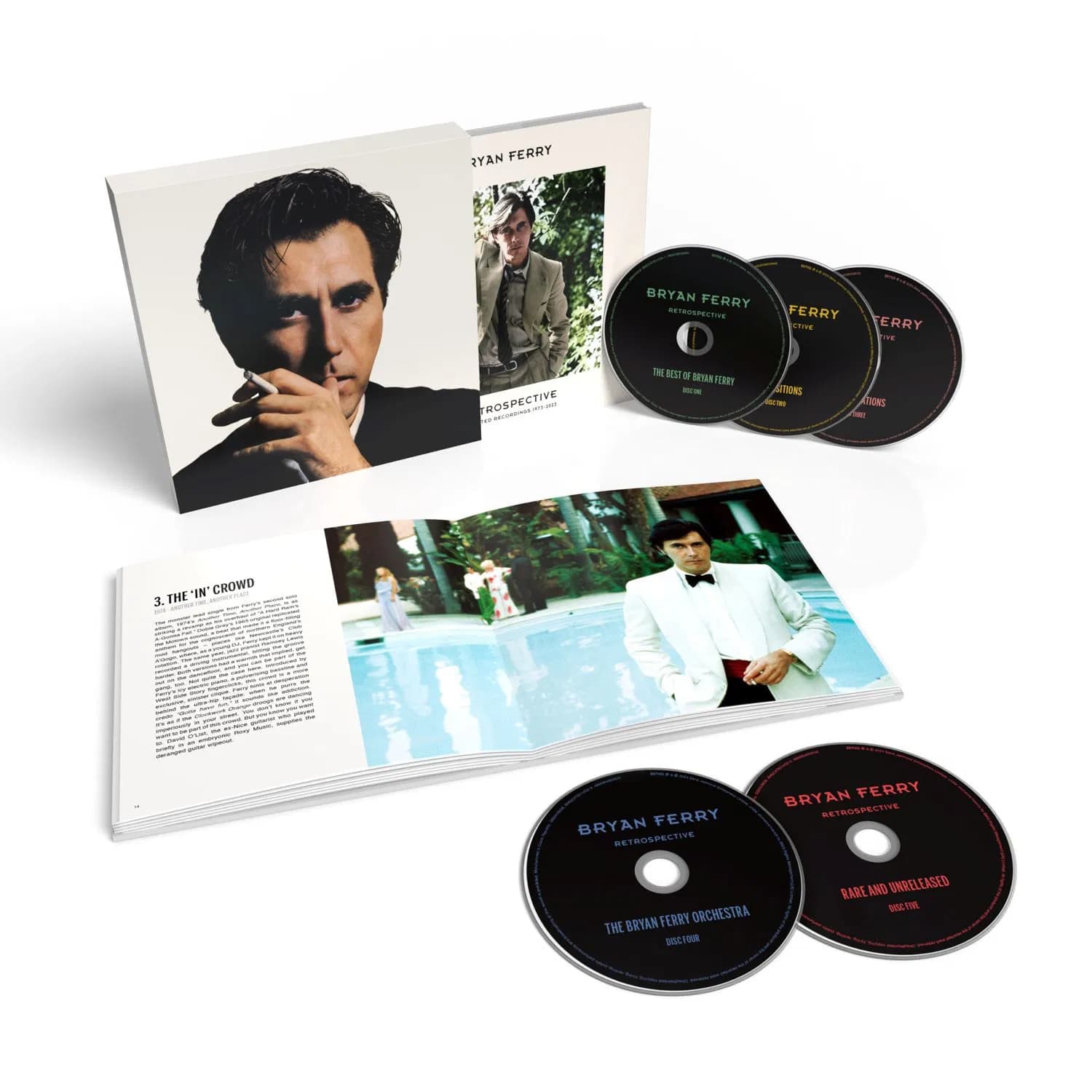 CD Bryan Ferry - Retrospective: Selected Recordings 1973-2023 (Deluxe Box Set Edition)