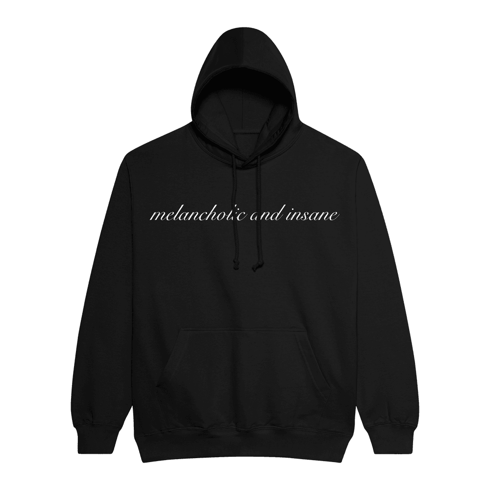 Mikina Call Dominika - melancholic and insane, Unisex,Čierna,S