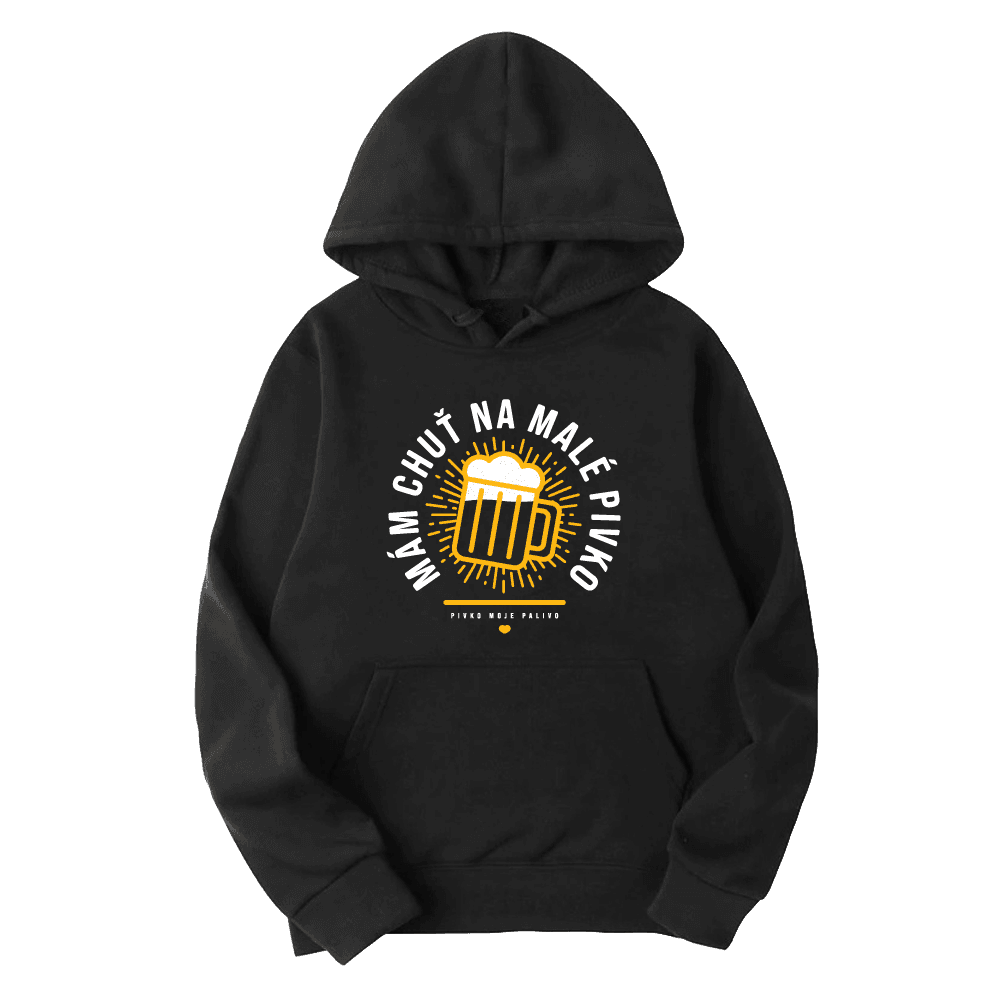 Mikina Cico Band - Mám chuť na malé pivko, Unisex,Black,M