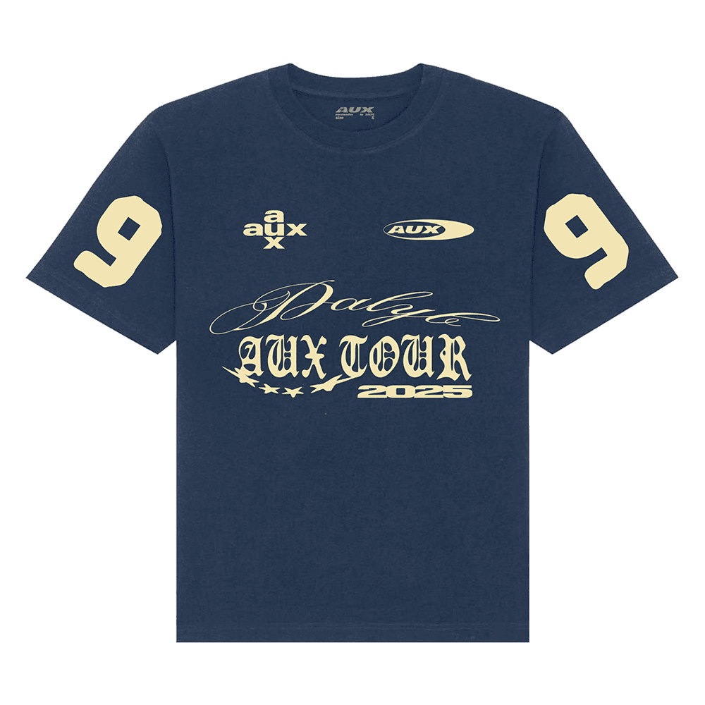 Tričko Dalyb - AUX TOUR TEE, Unisex,Navy,XXL