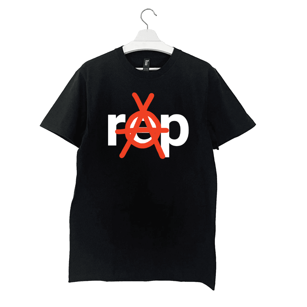 Tričko Dame - Laci a zároveň Adam - RAP, Unisex,Čierna,S
