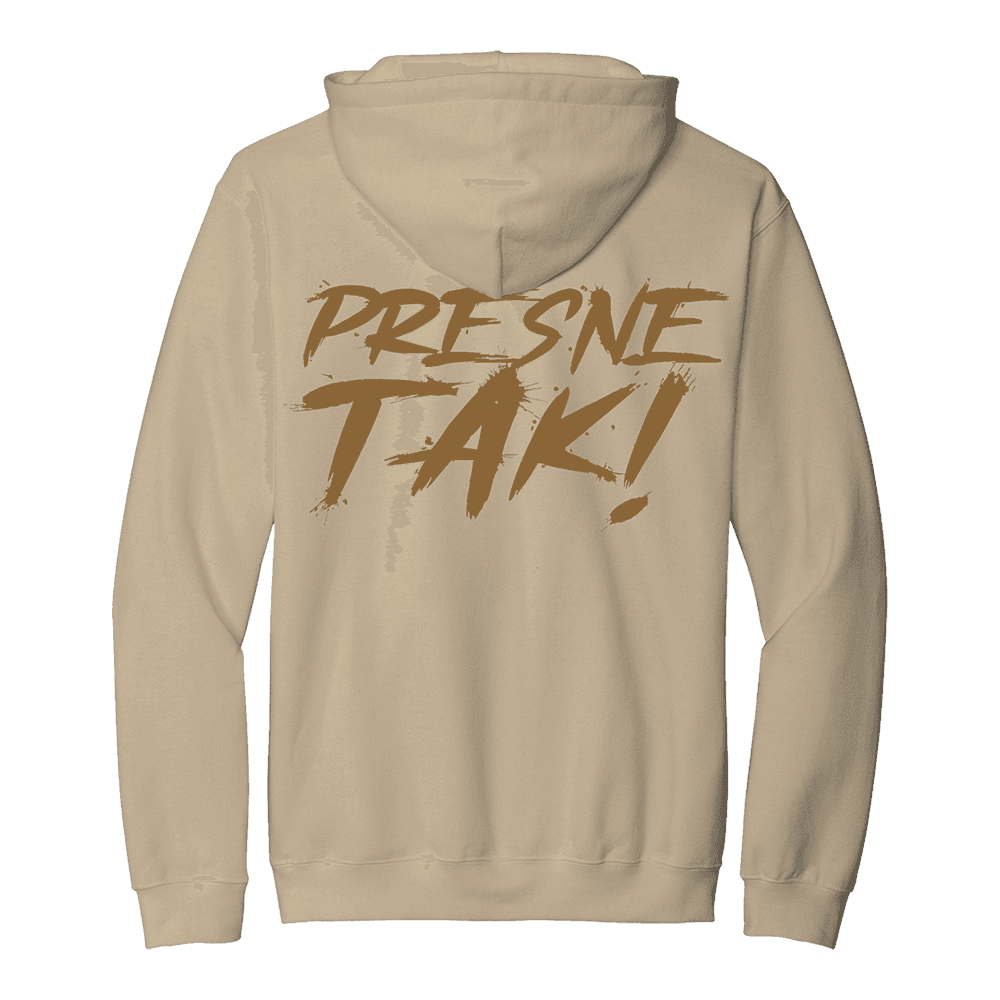 Mikina Dany Moment - Presne tak!, Unisex,Piesková,M