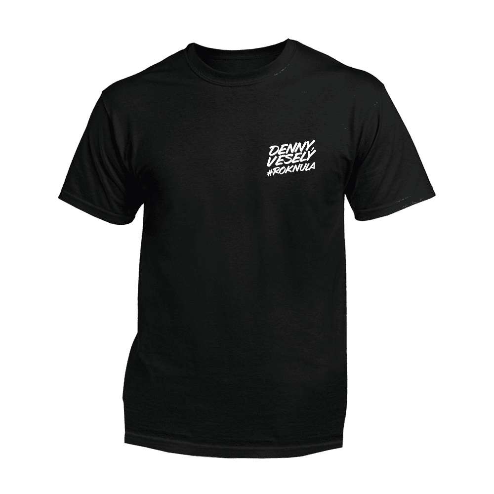 Tričko Denny Veselý - Rok Nula, unisex,Čierna,S