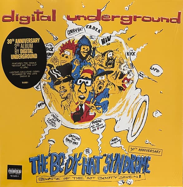 Vinyl Digital Underground - The "Body-Hat" Syndrome (Yellow Vinyl)