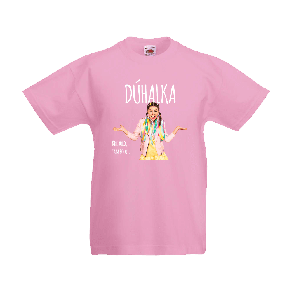 Tričko Dúhalka - Dúhalka, Dieťa,Baby Pink,128