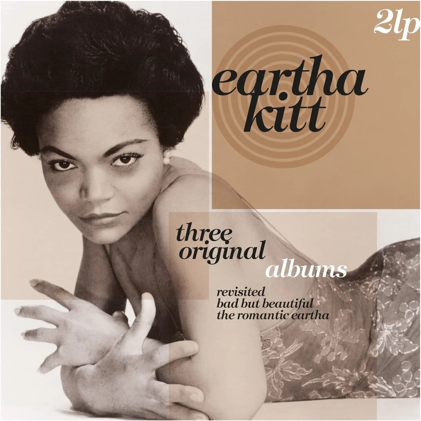 Vinyl Eartha Kitt - Three Original Albums: Revisited / Bad But Beautiful / The Romantic Eartha