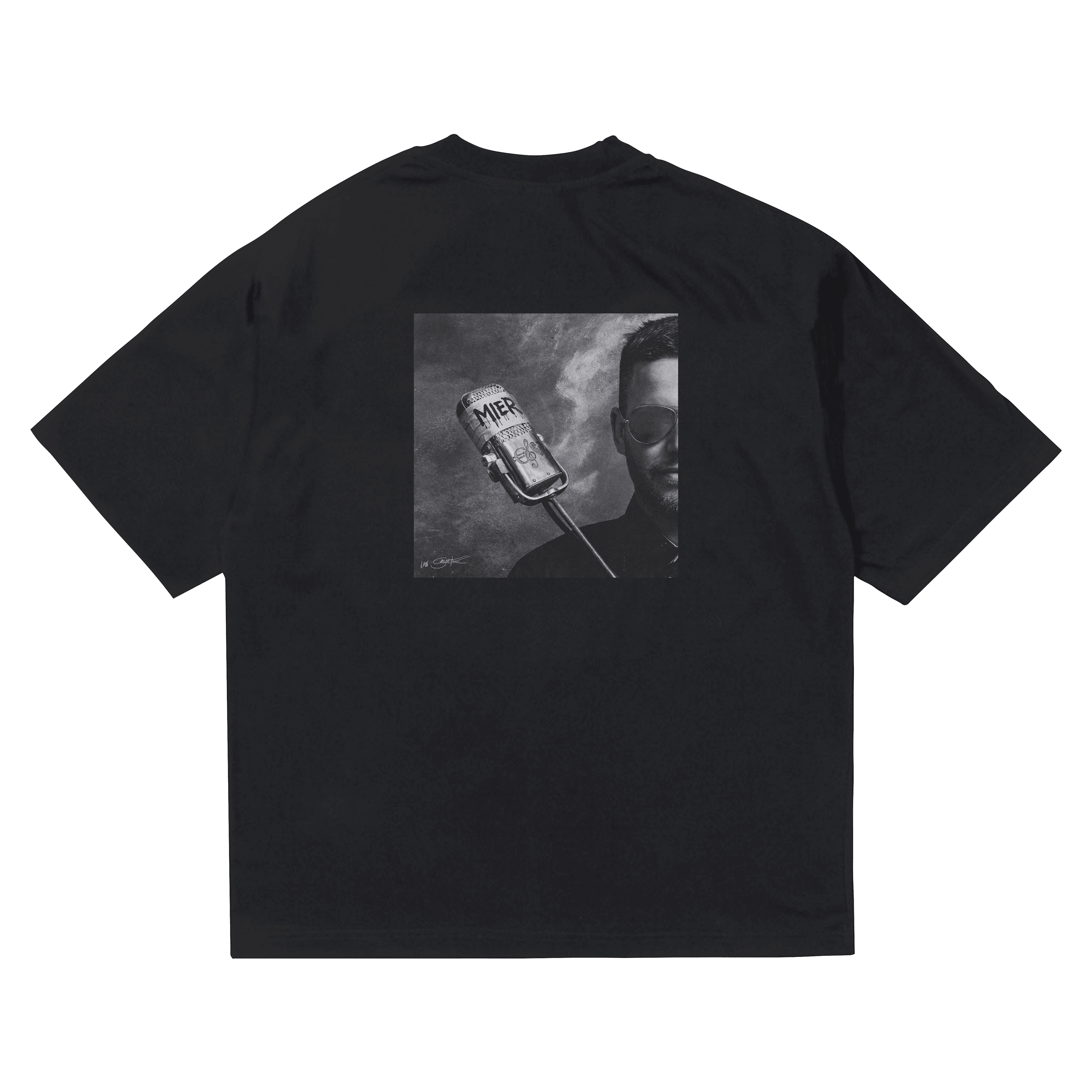 Tričko Ego - Mier Cover Tee, Muž,Čierna,L