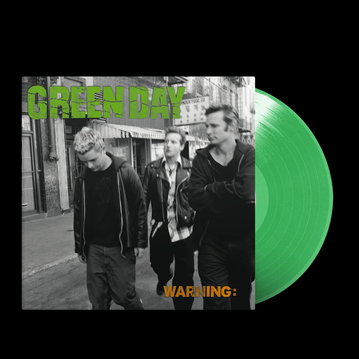 Vinyl Green Day - Warning (Green Vinyl)