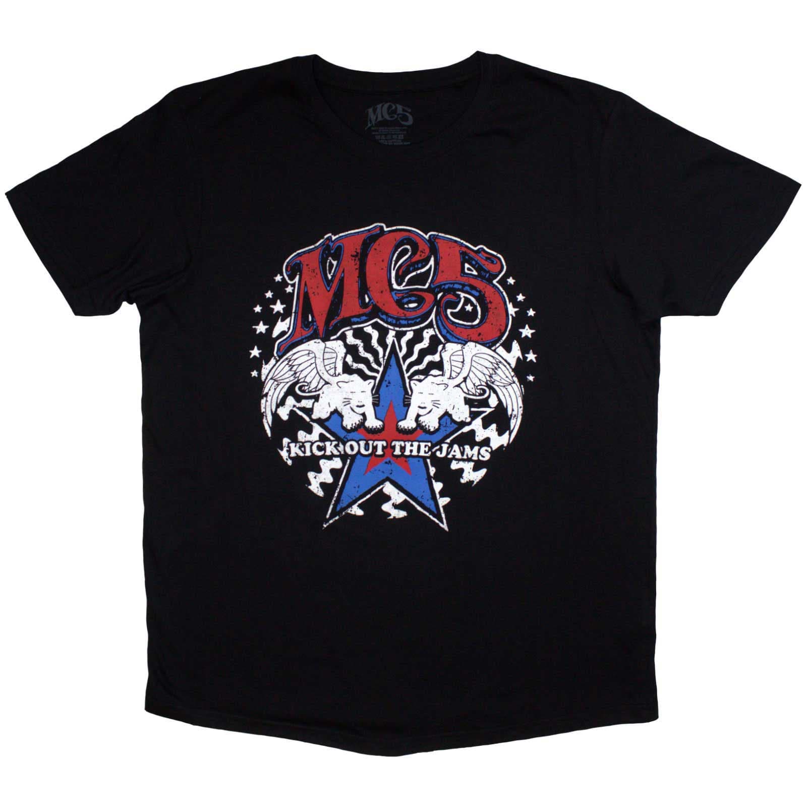 Tričko MC5 - Star, Unisex,Čierna,L