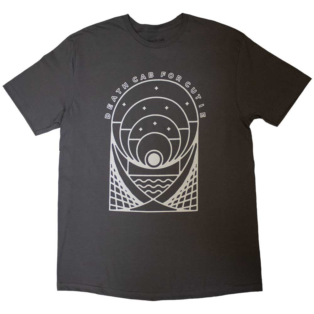 Tričko Death Cab for Cutie - Post Modern, Unisex,Šedá,M