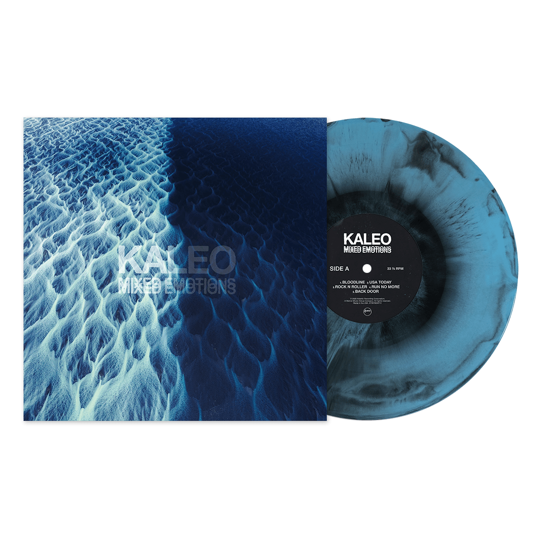 Vinyl Kaleo - MIXED EMOTIONS (LIMITED BLACK/BLUE VINYL)