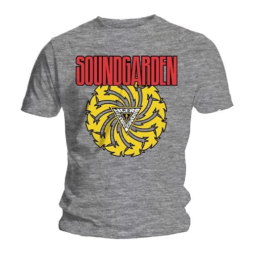 Tričko Soundgarden - Badmotorfinger V.1, Unisex,Šedá,L