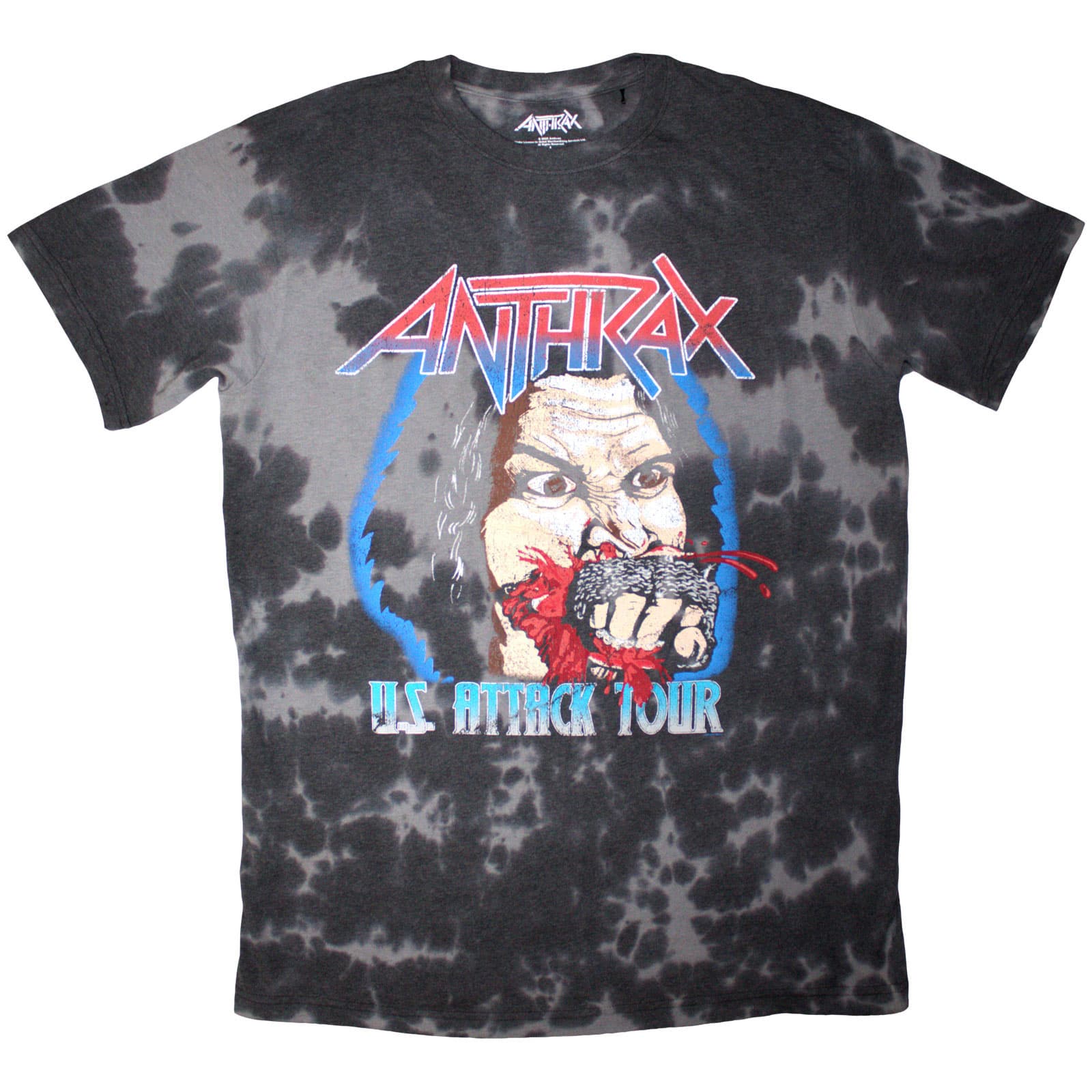 Tričko Anthrax - Fistful Of Metal, Unisex,Čierna,M