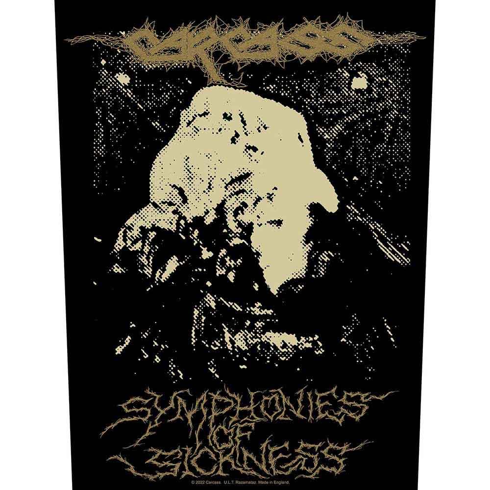 Nažehlovačka Carcass - Symphonies Of Sickness