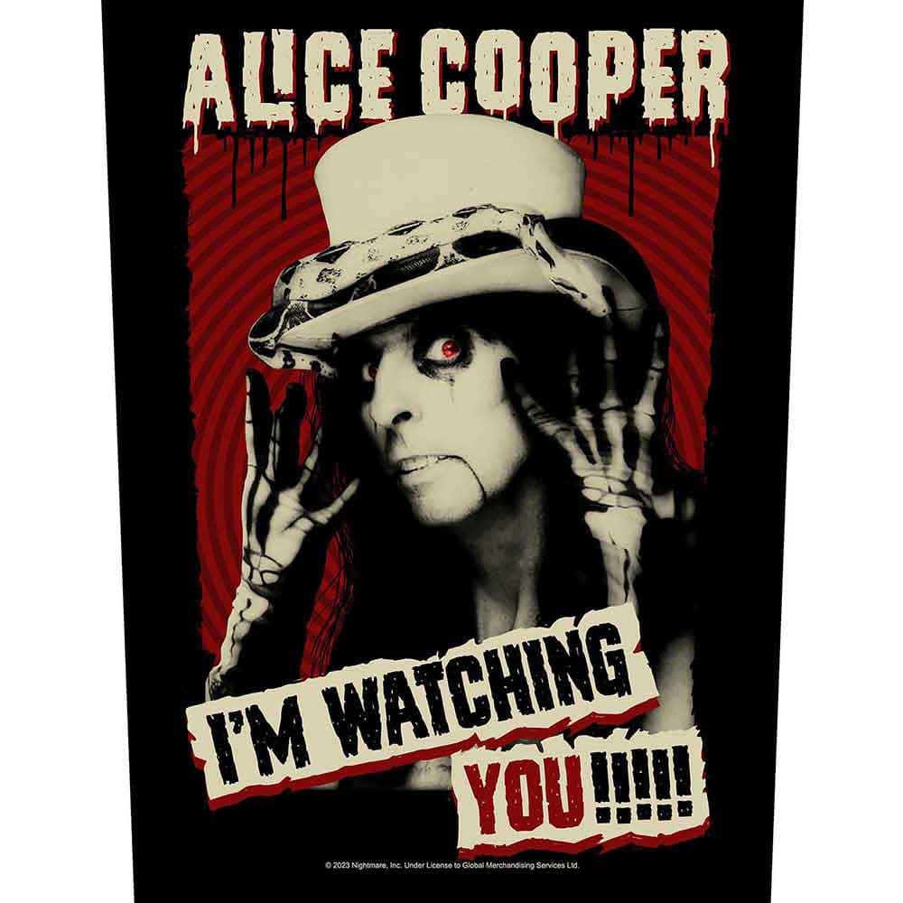 Nažehlovačka Alice Cooper - I'm Watching You