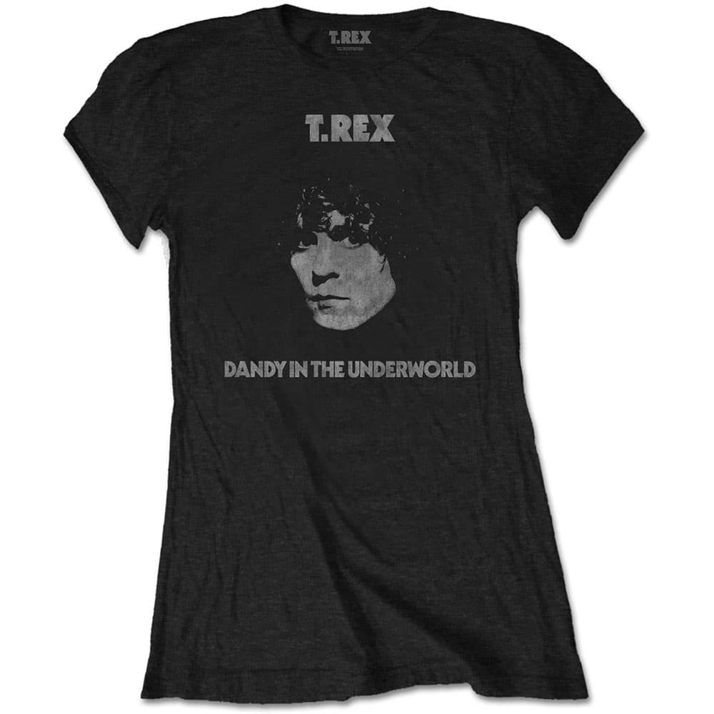 Tričko T. Rex - Dandy, Žena,Čierna,L