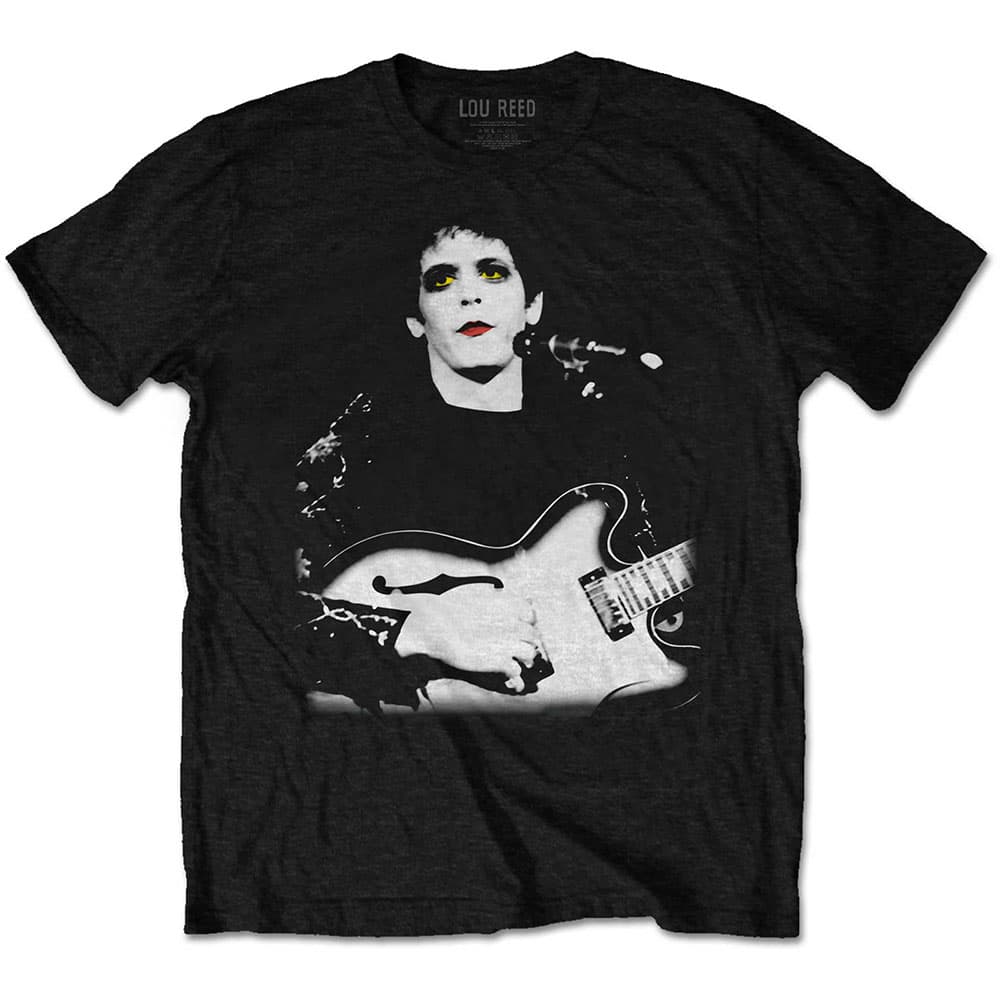 Tričko Lou Reed - Bleached Photo, Unisex,Čierna,M