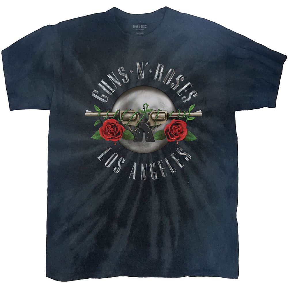 Tričko Guns N’ Roses - Los Angeles, Unisex,Čierna,M