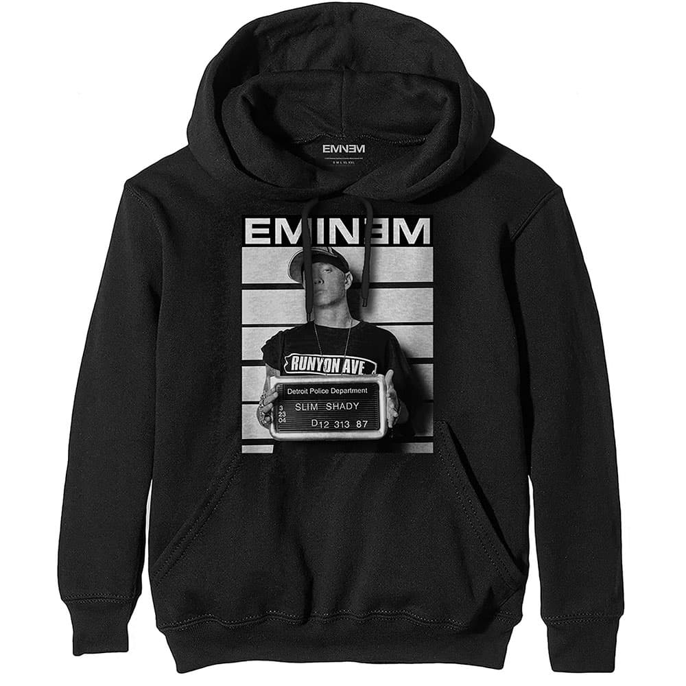 Mikina Eminem - Arrest, Unisex,Čierna,S