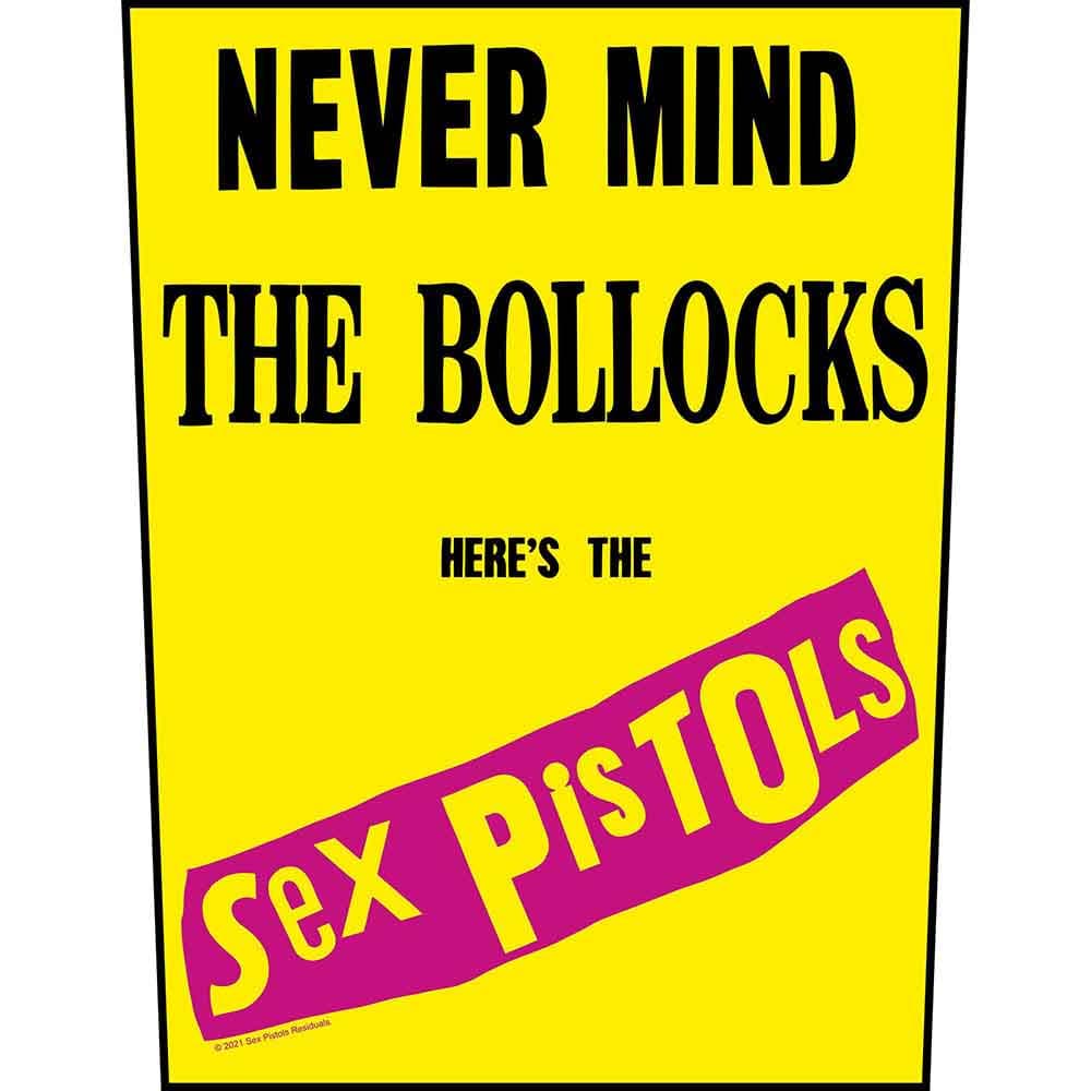Nažehlovačka Sex Pistols - Never Mind The Bollocks Yellow
