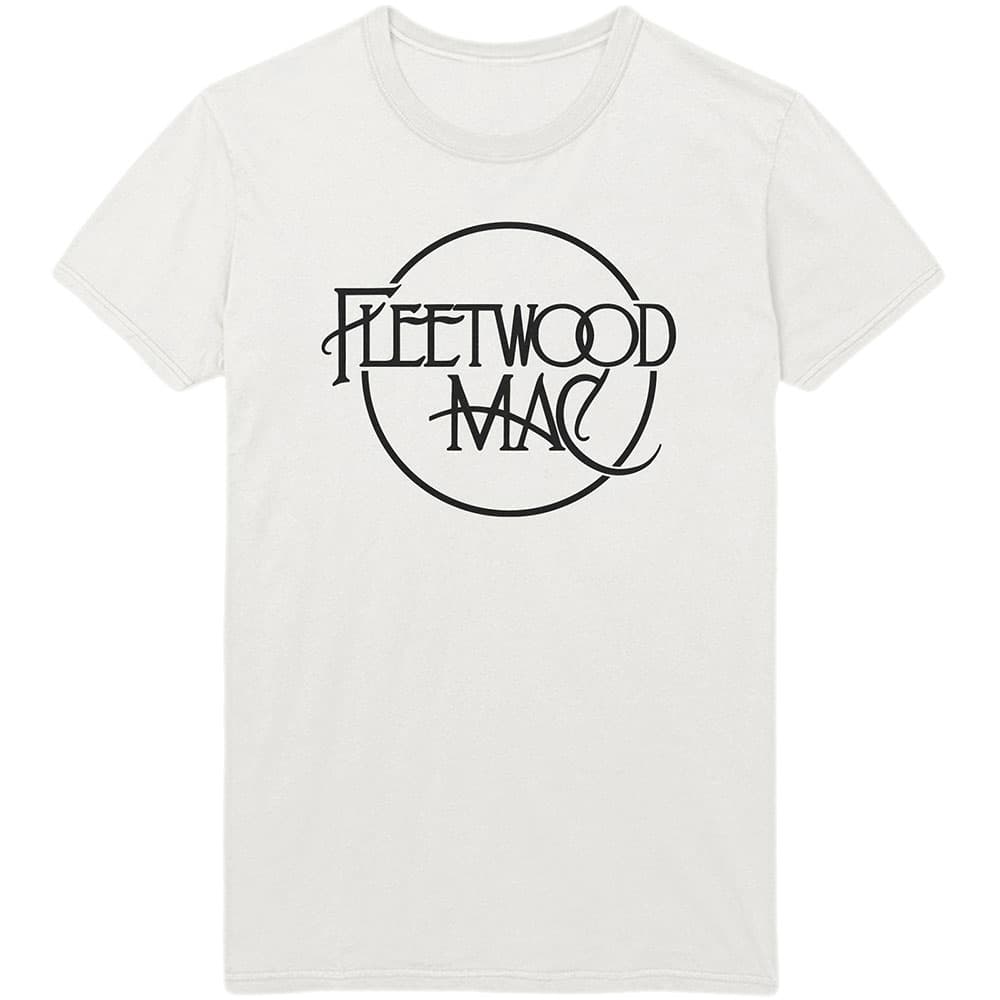 Tričko Fleetwood Mac - Classic Logo, Unisex,Biela,S