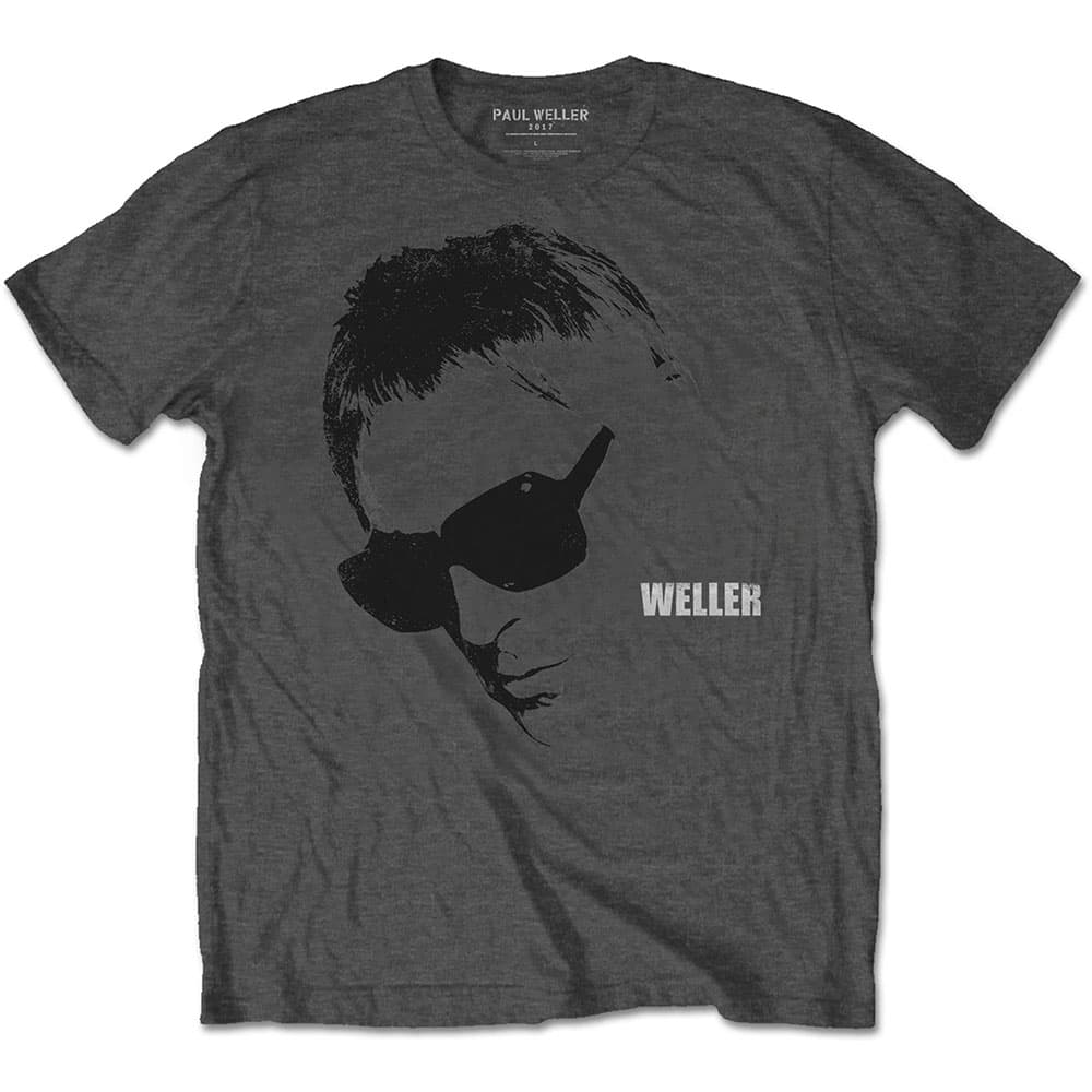 Tričko Paul Weller - Glasses Picture, Unisex,Šedá,M