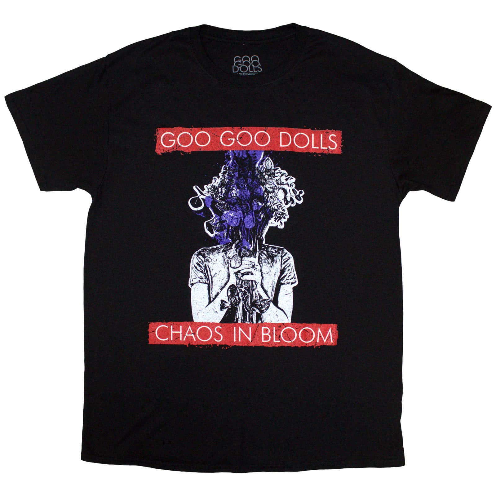Tričko Goo Goo Dolls - Chaos In Bloom, Unisex,Čierna,M