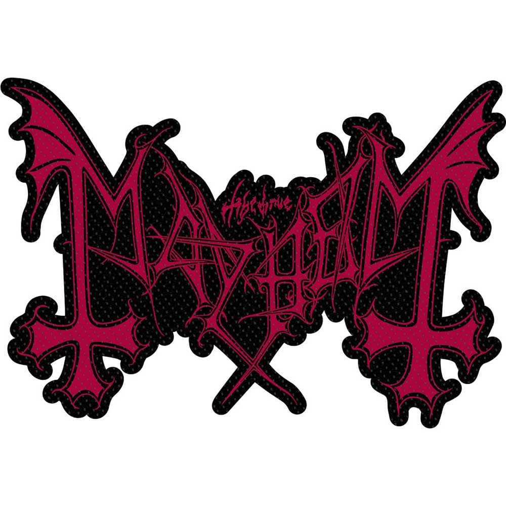 Nažehlovačka Mayhem - Logo Cut Out
