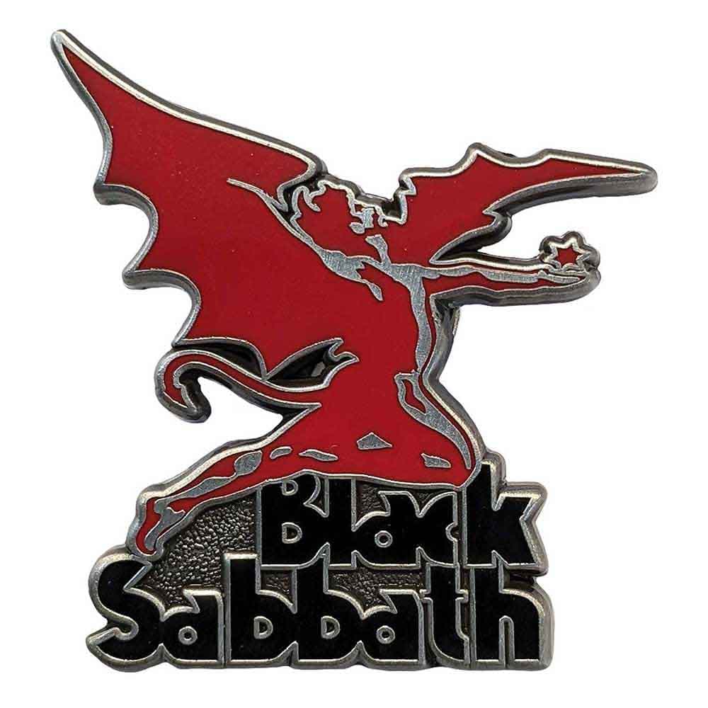 Odznak Black Sabbath - Logo & Daemon