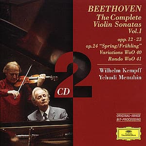 CD Yehudi Menuhin and Wilhelm Kempff - SONATY PRO HOUSLE A KL/ 1