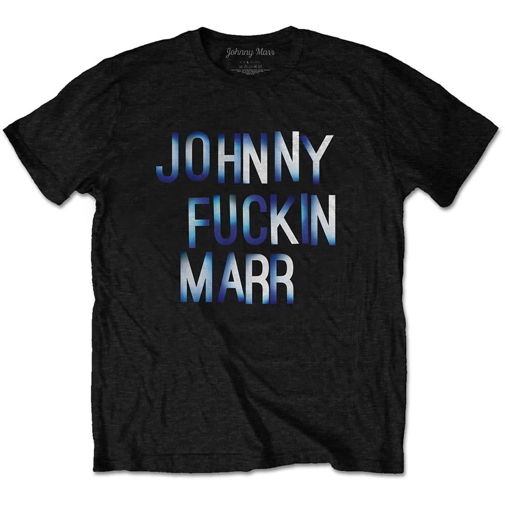 Tričko Johnny Marr - JFM, Unisex,Čierna,M