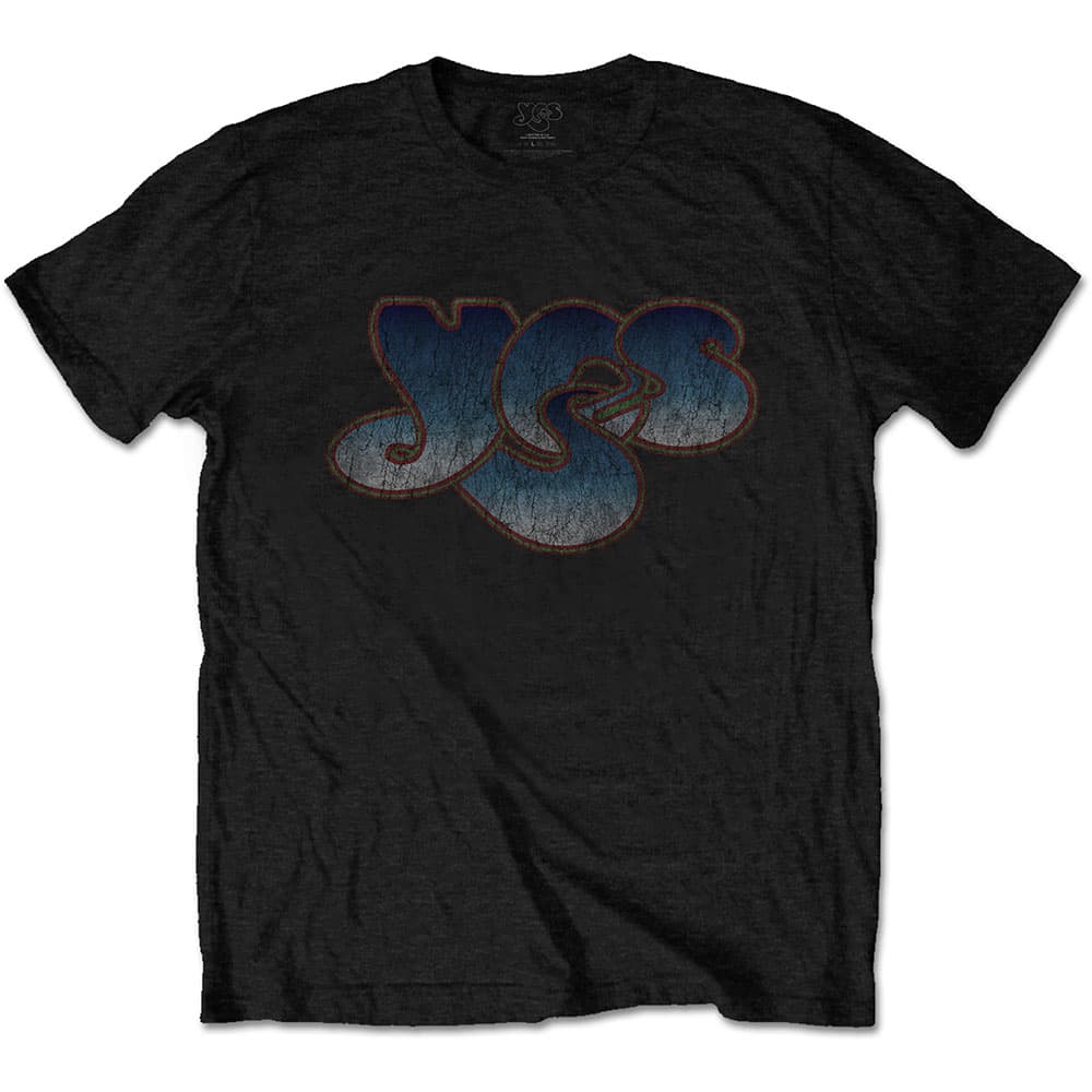 Tričko Yes - Vintage Logo, Unisex,Čierna,M