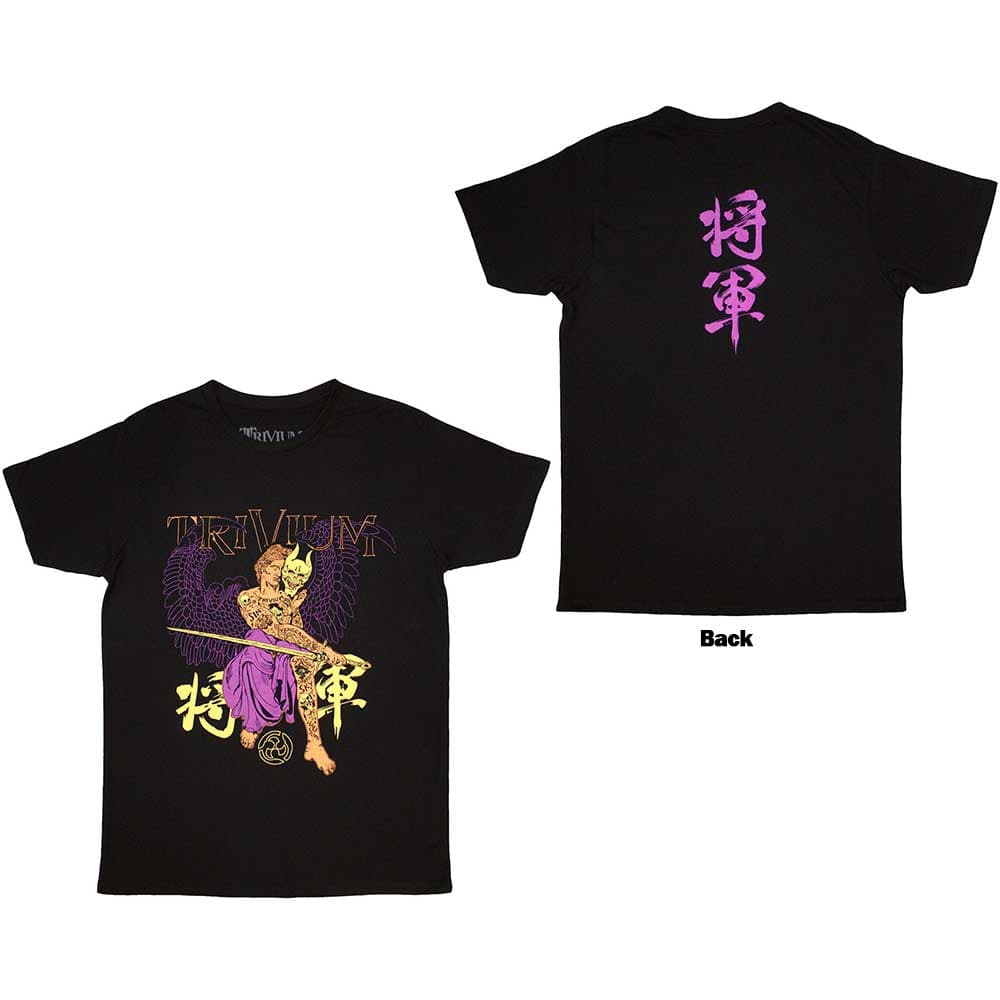 Tričko Trivium - Kanji, Unisex,Čierna,S
