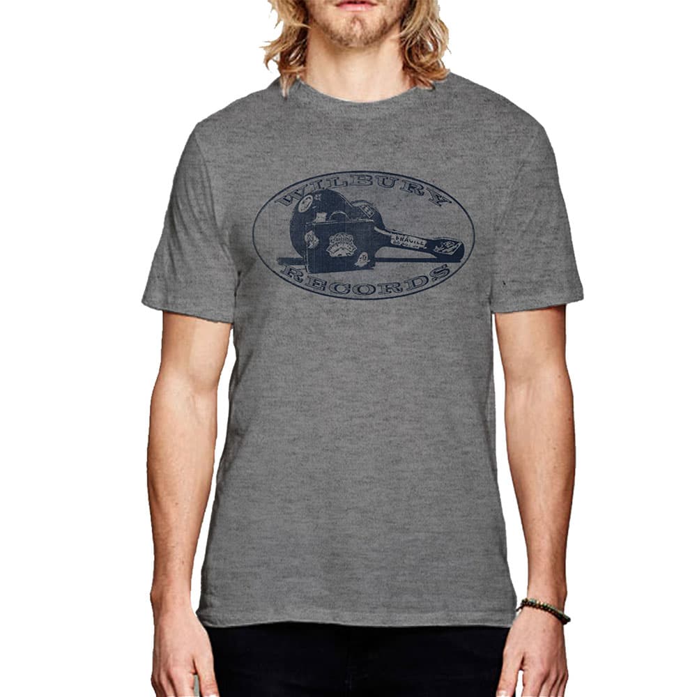 Tričko Traveling Wilburys - Wilbury Records, Unisex,Šedá,M
