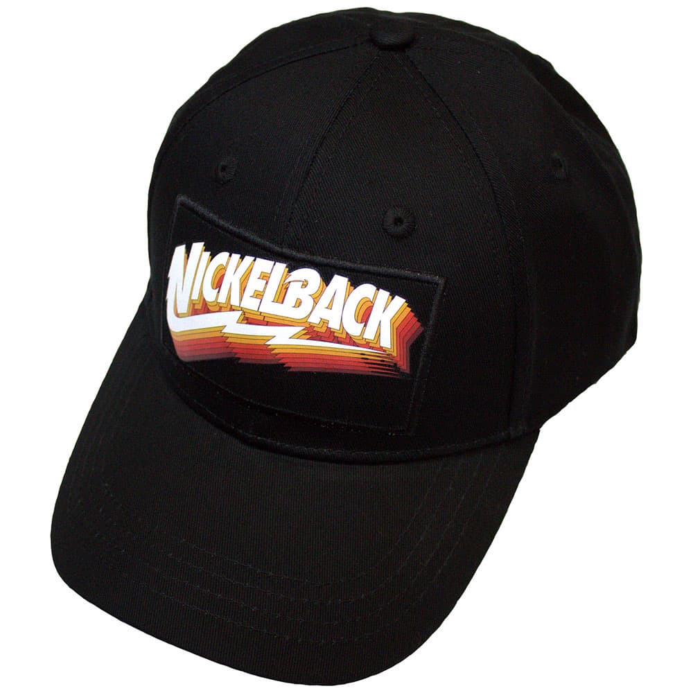Šiltovka Nickelback - Gradient Shadows Logo, Unisex,Čierna,Univerzálna