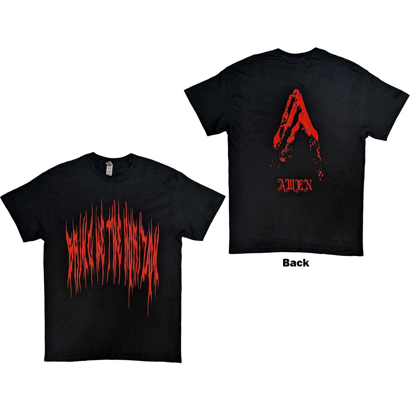 Tričko Bring me the horizon - Praying Amen, Unisex,Čierna,M