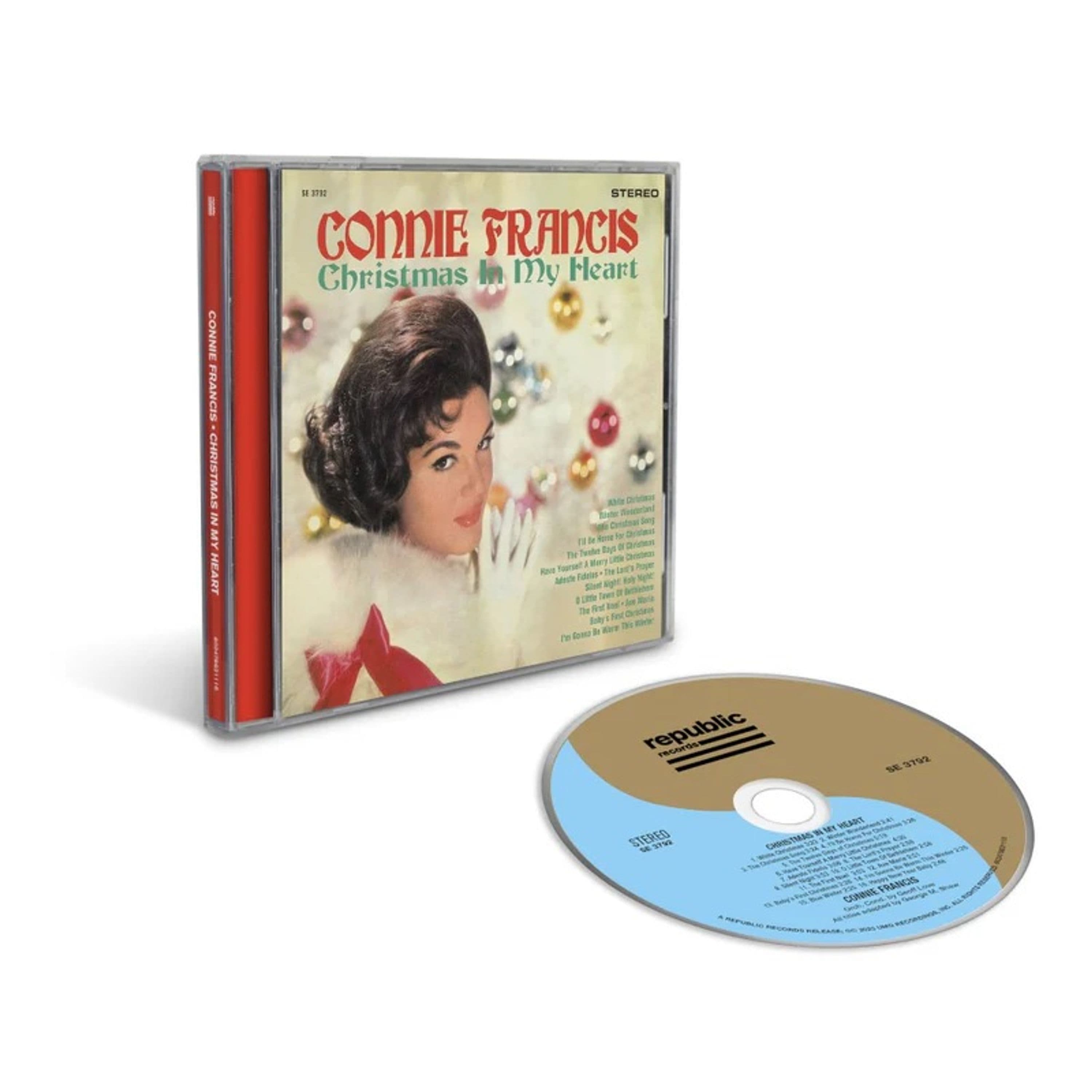 CD Connie Francis - CHRISTMAS IN MY HEART