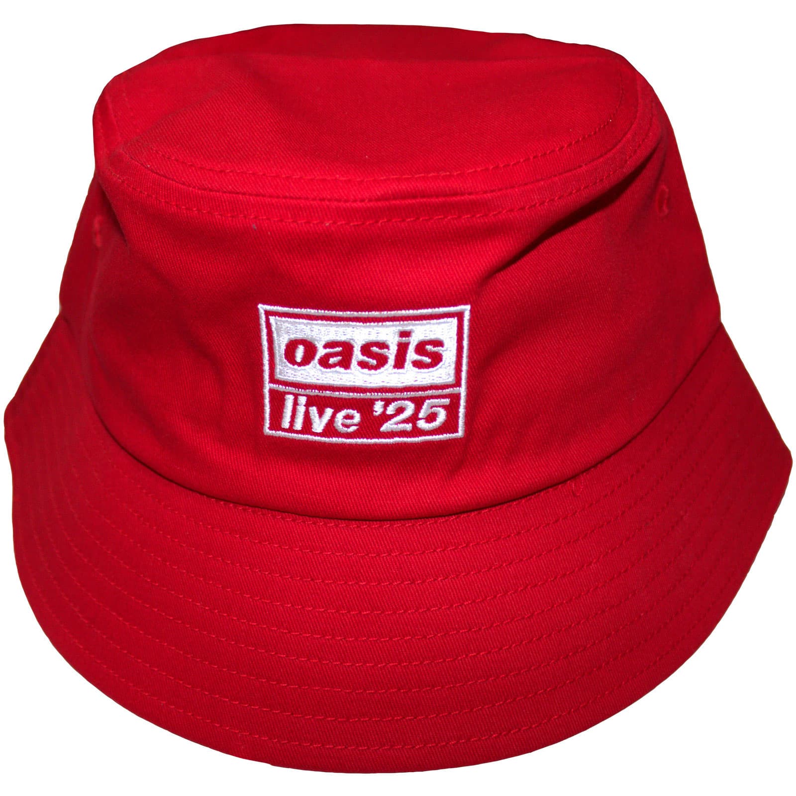 Klobúk Oasis - Live '25 Logo, Unisex,Červená,Univerzálna