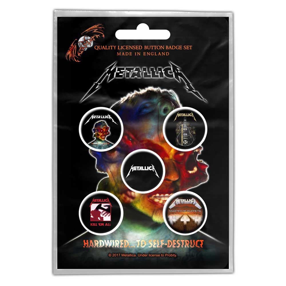 Odznak Metallica - Hardwired to self-destruct