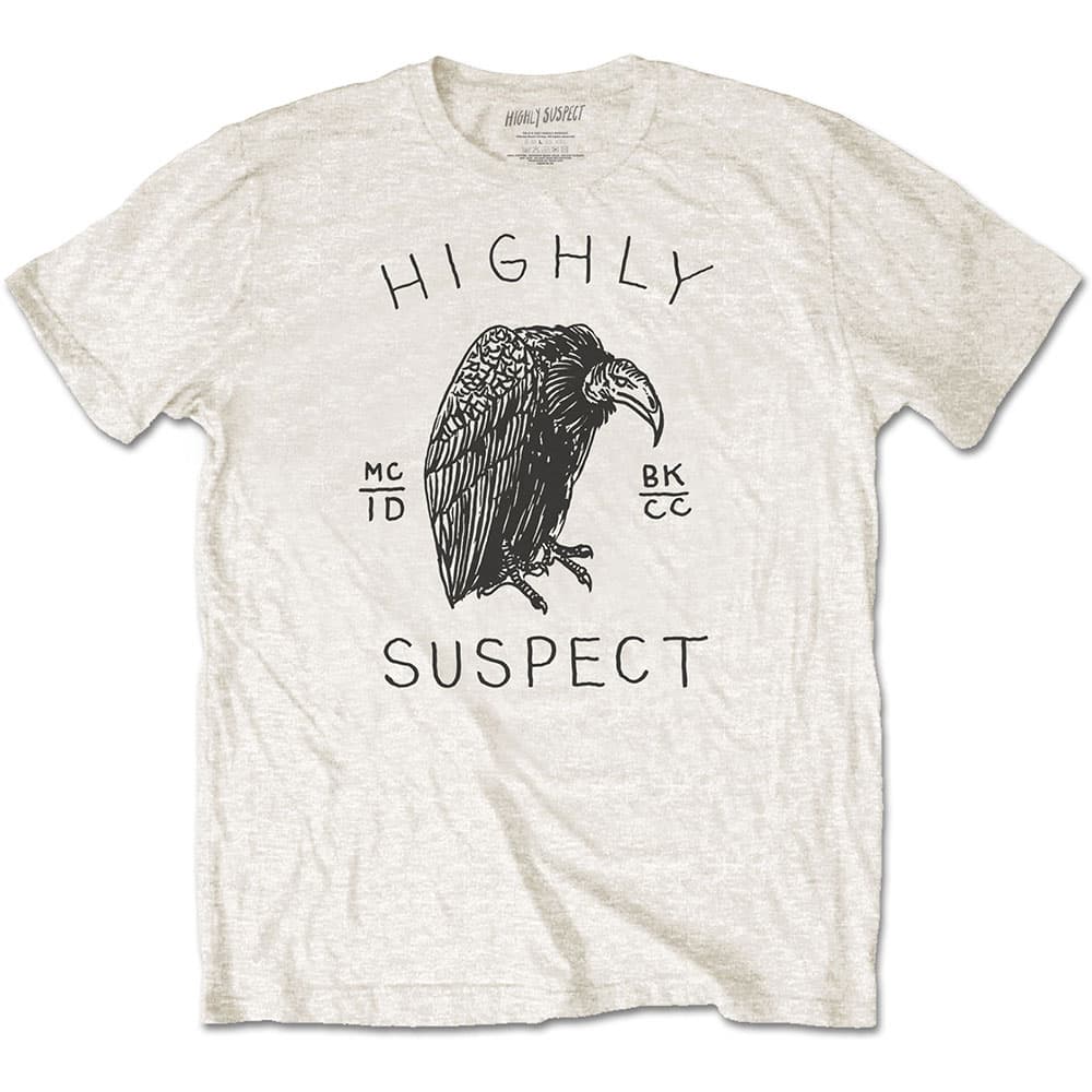 Tričko Highly Suspect - Vulture, Unisex,Natural,L