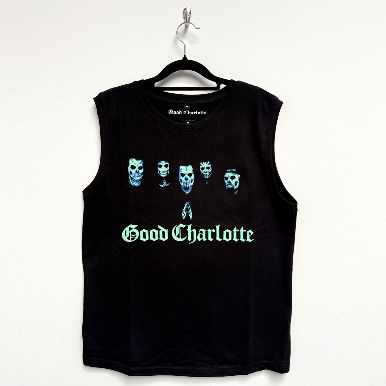 Tielko Good Charlotte - Generation Rx Skull Faces, Unisex,Čierna,M