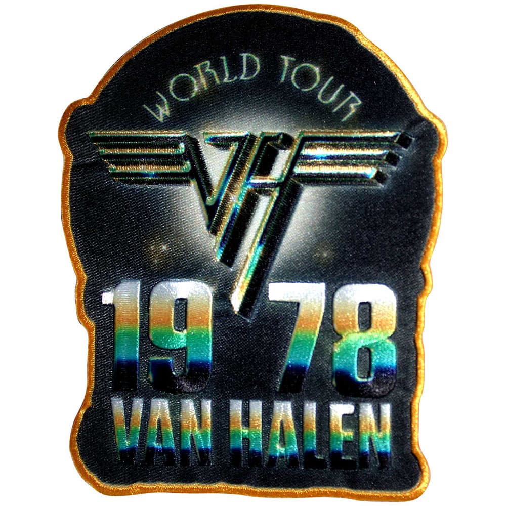 Nažehlovačka Van Halen - World Tour 1978