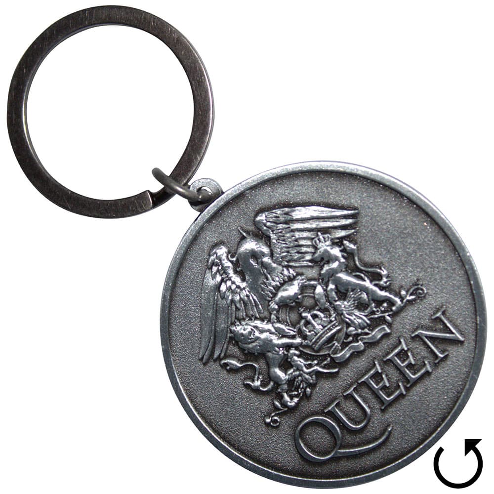 Kľúčenka Queen - Silver Crest Double Sided