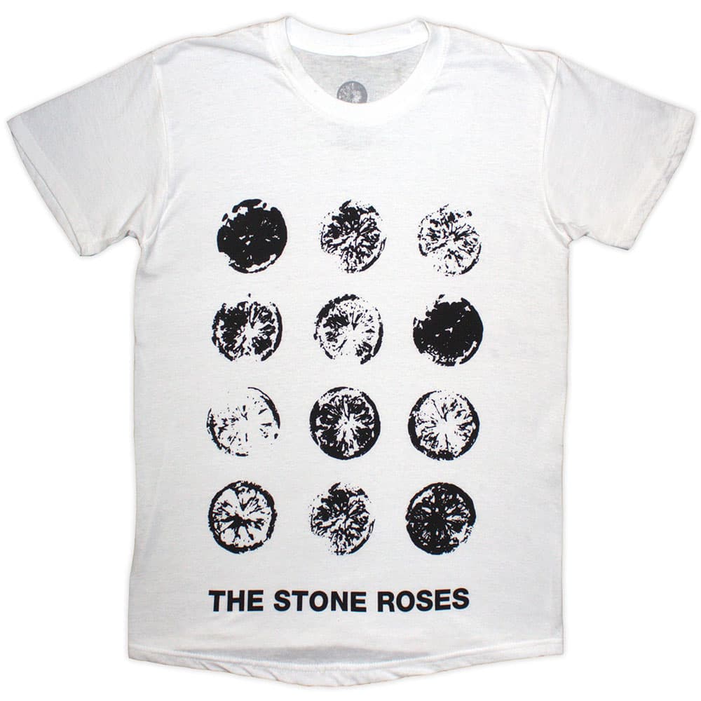 Tričko The Stone Roses - Lemons Grid, Unisex,Biela,M