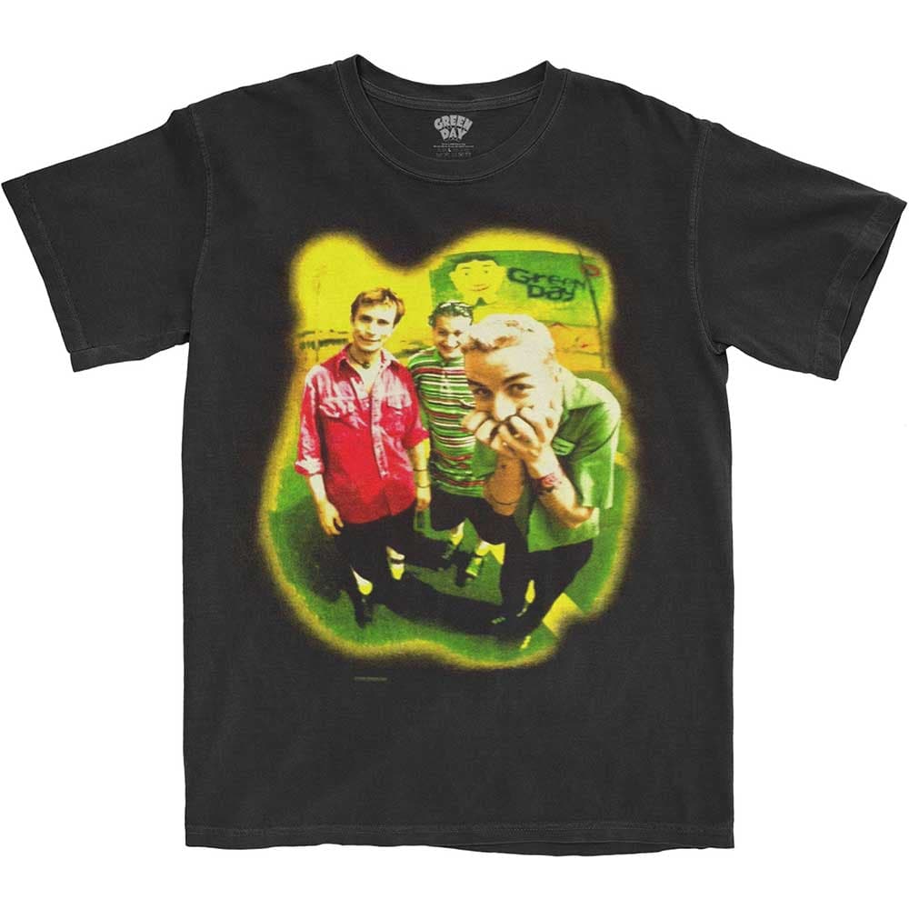 Tričko Green Day - Neon Photo, Unisex,Čierna,S