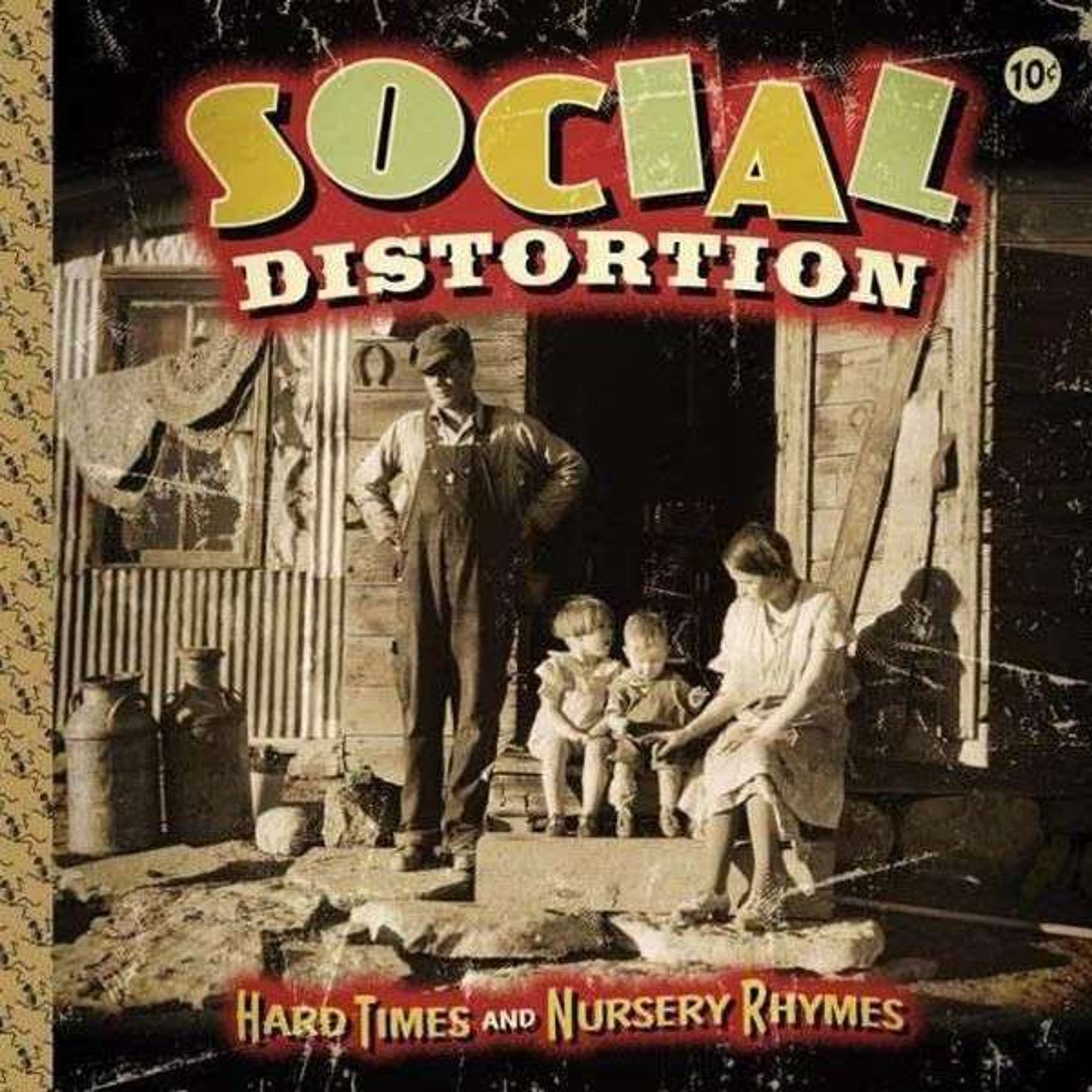 Vinyl Social Distortion - HARD TIMES & NURSERY RHYMES