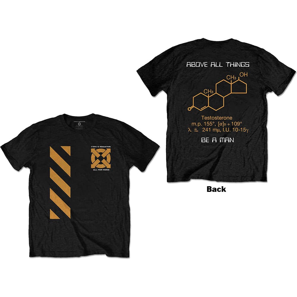 Tričko Type O Negative - Be A Man, Unisex,Čierna,S
