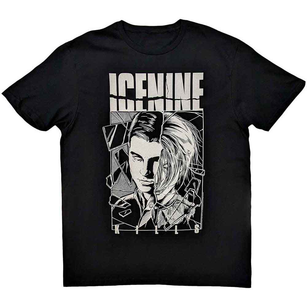 Tričko Ice Nine Kills - Shower Scene Split Face, Unisex,Čierna,L