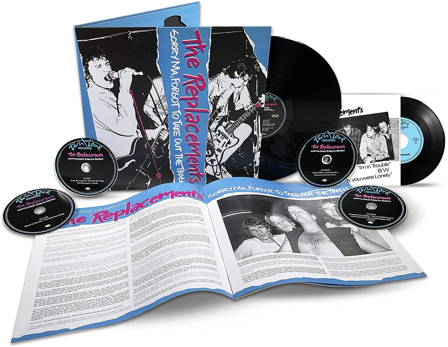 Vinyl The Replacements - SORRY MA, FORGOT TO TAKE OUT THE TRASH (1LP+4CD)